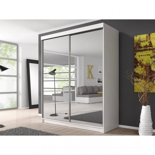 Dressing OVIDIU XL OGLINDA ALB, 203 X 218 X 61 cm