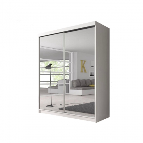 Dressing OVIDIU XL OGLINDA ALB, 203 X 218 X 61 cm