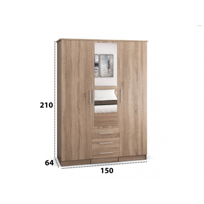 Dressing Szantal 3d sonoma,... 2