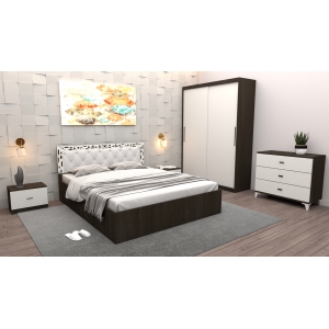 Set Dormitor Maia Wenghe +...