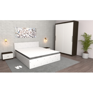 Dormitor Milano Alb Wenge...