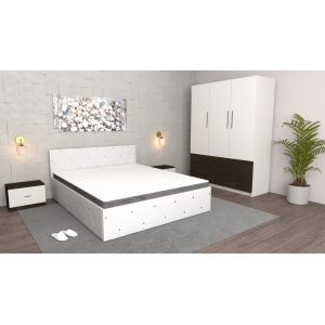 Dormitor Milano Alb Wenge...