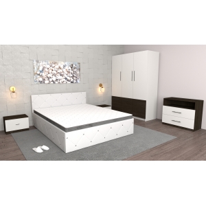 Dormitor Milano Alb Wenge...
