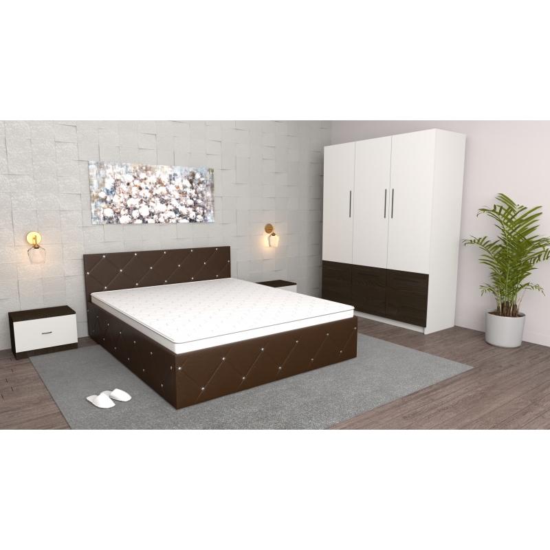 Dormitor Milano Wenge cu Dulap David...