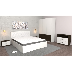 Dormitor Royal Alb Wenge cu...