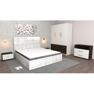 Dormitor Regal Alb Wenge cu...