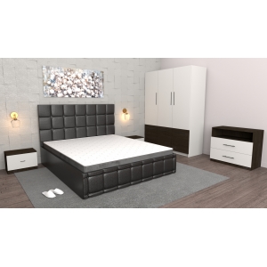 Dormitor Regal Negru Wenge...