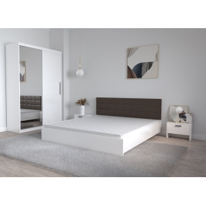 Set Dormitor Coral Alb cu...