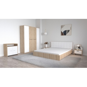 Set Dormitor Coral Stejar...