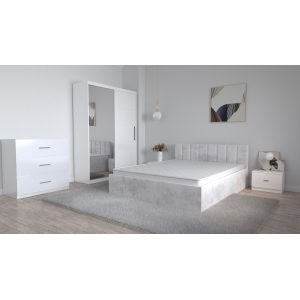 Set Dormitor Oliver Alb cu...