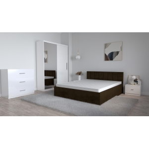 Set Dormitor Oliver Alb cu...
