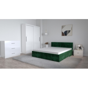 Set Dormitor Oliver Alb cu...