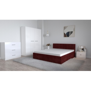 Set Dormitor Oliver Alb cu...