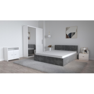 Set Dormitor Oliver Alb cu...