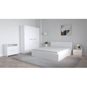 Set Dormitor Oliver Alb cu...