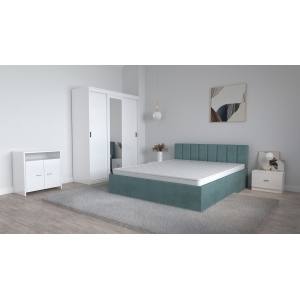 Set Dormitor Oliver Alb cu...