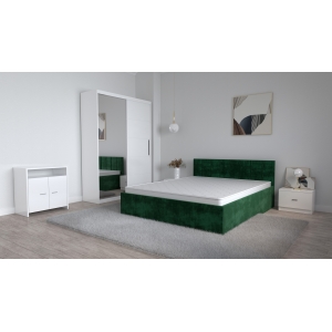 Set Dormitor Oliver Alb cu...