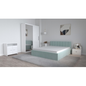 Set Dormitor Oliver Alb cu...