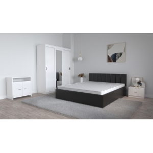 Set Dormitor Oliver Alb cu...