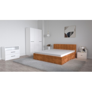 Set Dormitor Oliver Alb cu...