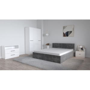 Set Dormitor Oliver Alb cu...