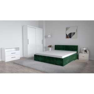 Set Dormitor Oliver Alb cu...