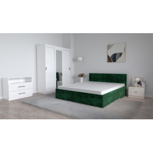 Set Dormitor Oliver Alb cu...