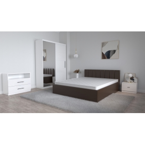 Set Dormitor Oliver Alb cu...