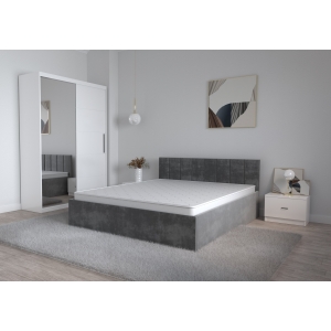 Set Dormitor Oliver Alb cu...