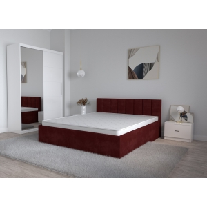Set Dormitor Oliver Alb cu...