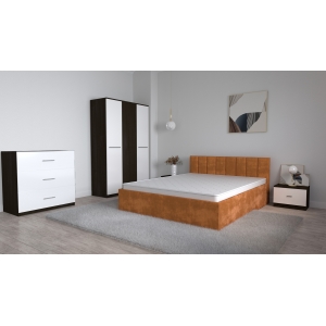 Set Dormitor Oliver Alb cu...