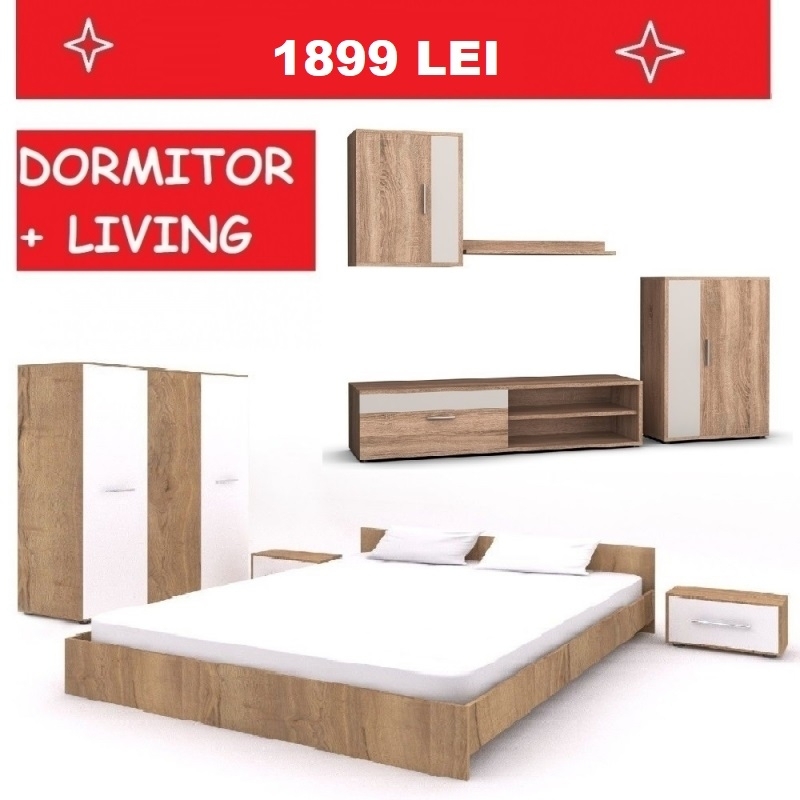 Dormitor + Living Oferta Culoare...