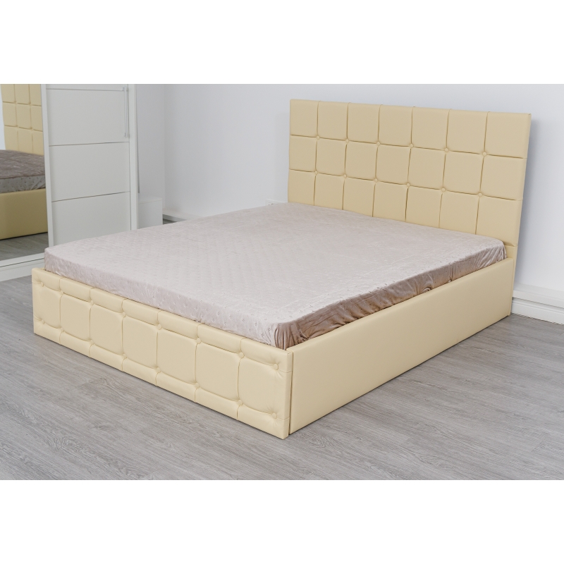 Pat Regal Bej tapitat 160x200 din...
