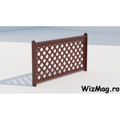 Balustrada lemn foisoare model Classik