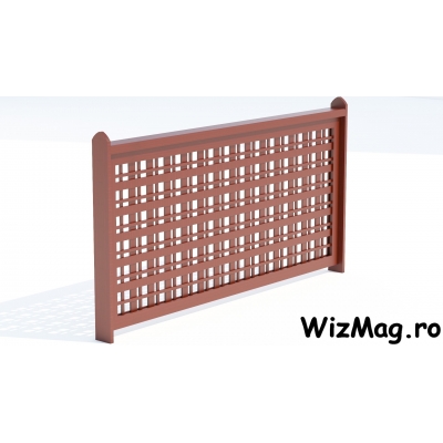 Balustrada lemn foisoare model Gothik 2
