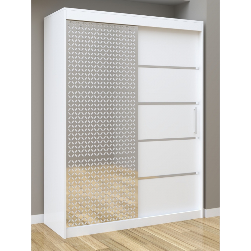 Dulap Dormitor Matei Silver 150 cm...