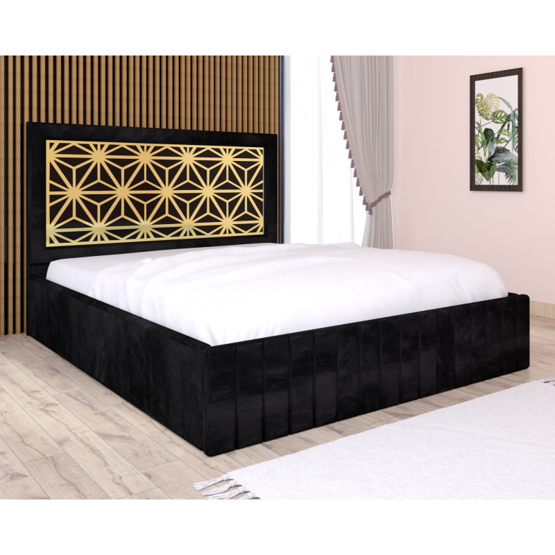 Pat Tapitat Stefan Cod104 Negru Fara...