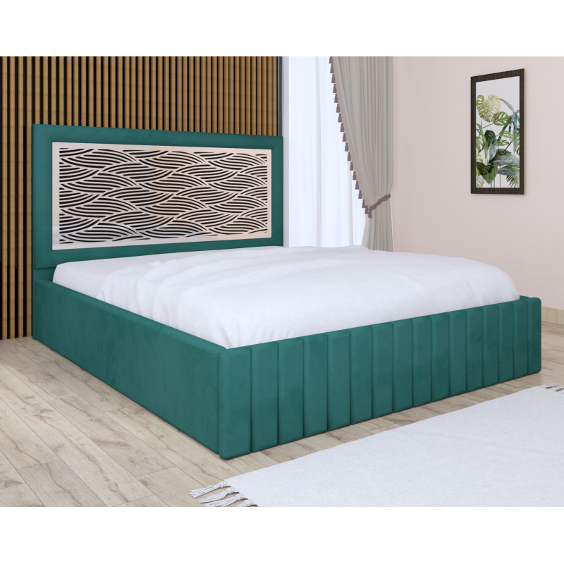 Pat Tapitat Stefan Cod145 Verde Cu...