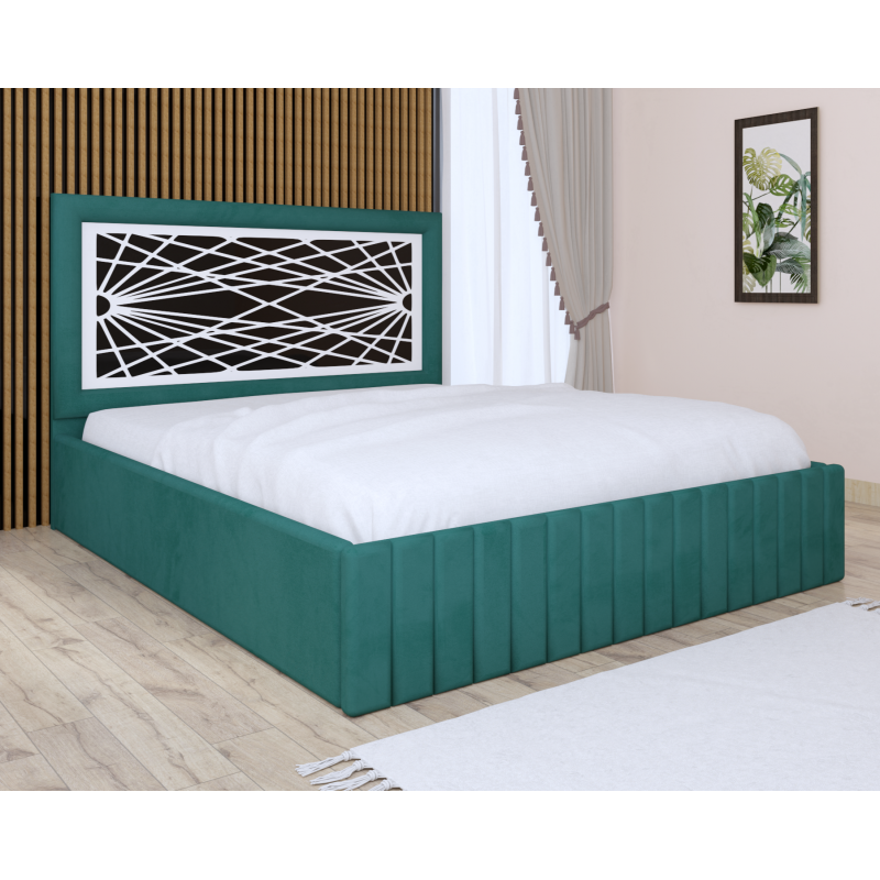 Pat Tapitat Stefan Cod172 Verde Cu...