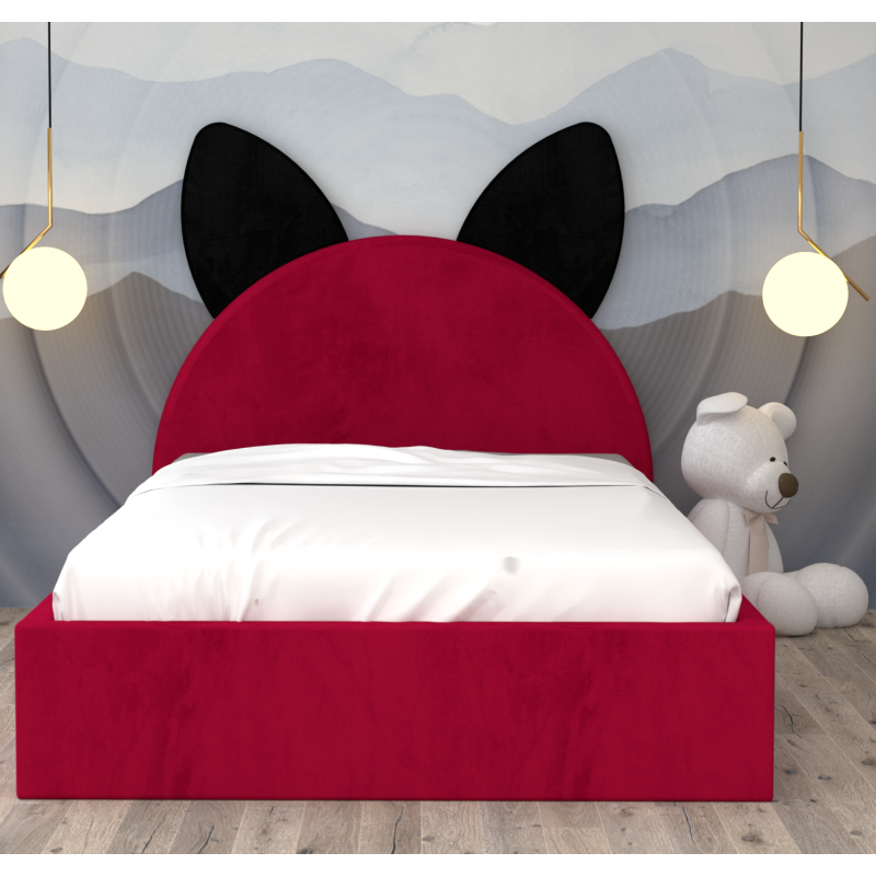 Pat Tapitat Kitty Negru Visiniu...