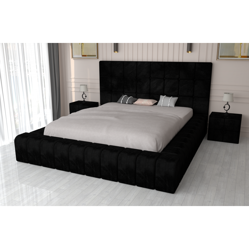 Pat Tapitat Regal Galaxy Negru cu...