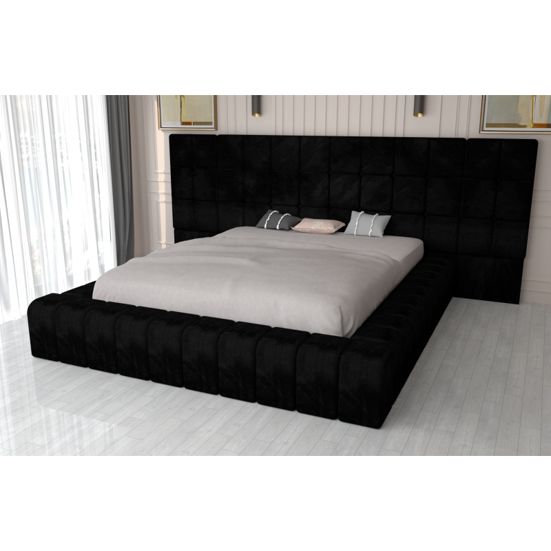 Pat Tapitat Regal Galaxy Negru cu...