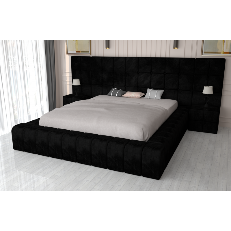 Pat Tapitat Regal Galaxy Negru cu...