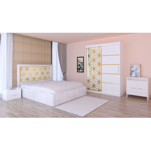 Dormitor Stefan Alb COD103...