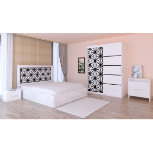Dormitor Stefan Alb COD105...