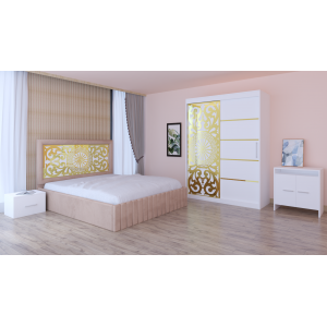 Dormitor Stefan Alb COD122...