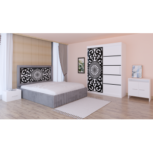 Dormitor Stefan Alb COD123...