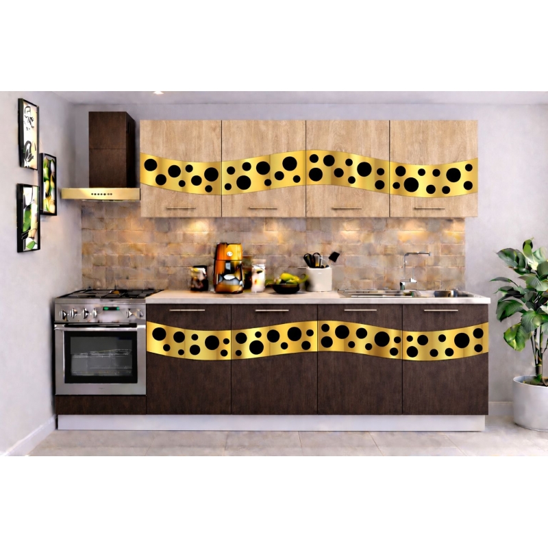 Bucatarie Madrid 180 cm Wenge Sonoma...
