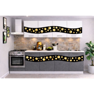 Bucatarie Madrid 180 cm Gri...