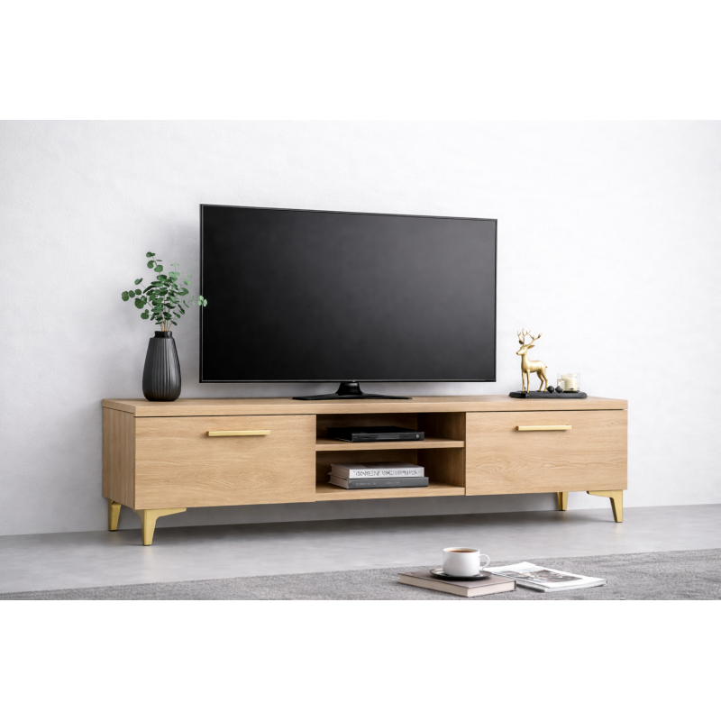 Comoda TV Living Viena 180 cm Sonoma...